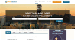 Desktop Screenshot of chiletrabajos.cl