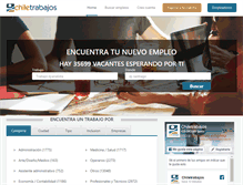 Tablet Screenshot of chiletrabajos.cl